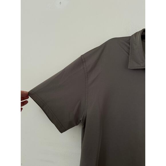 Men's Bylt Basics DCSS Executive Taupe Short Sleeve Collared Polo w/Pocket-XL - Picture 5 of 5